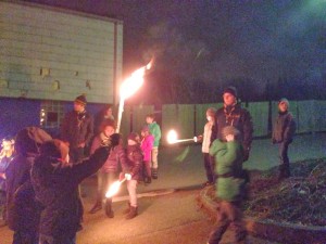 Waldweihnacht Stamm Stettenfels